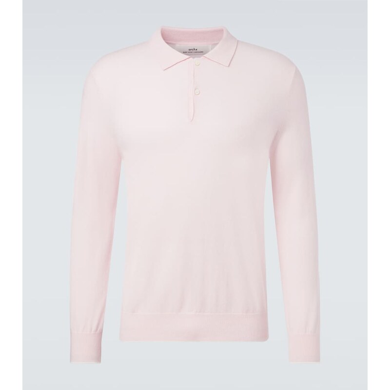 Arch4 Cashmere polo sweater