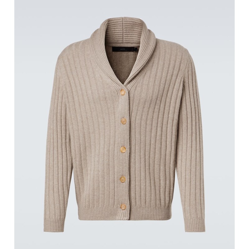 Arch4 Mr Denver ribbed-knit cashmere cardigan
