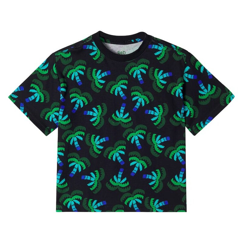Fábula Printed cotton jersey T-shirt