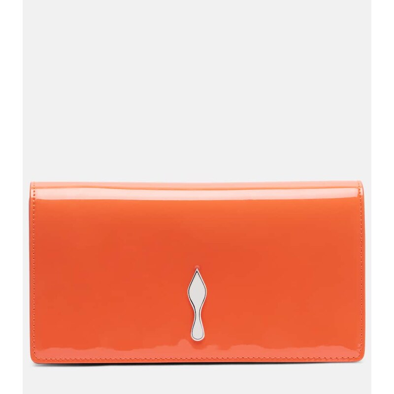 Christian Louboutin Bettina patent leather clutch