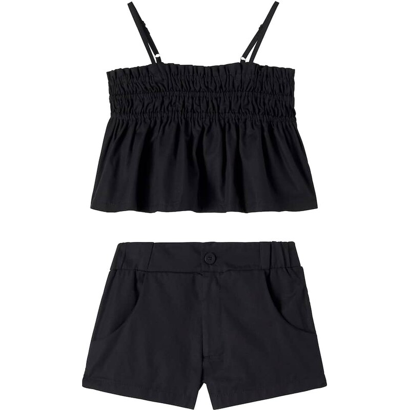 Fábula Cotton top and shorts set