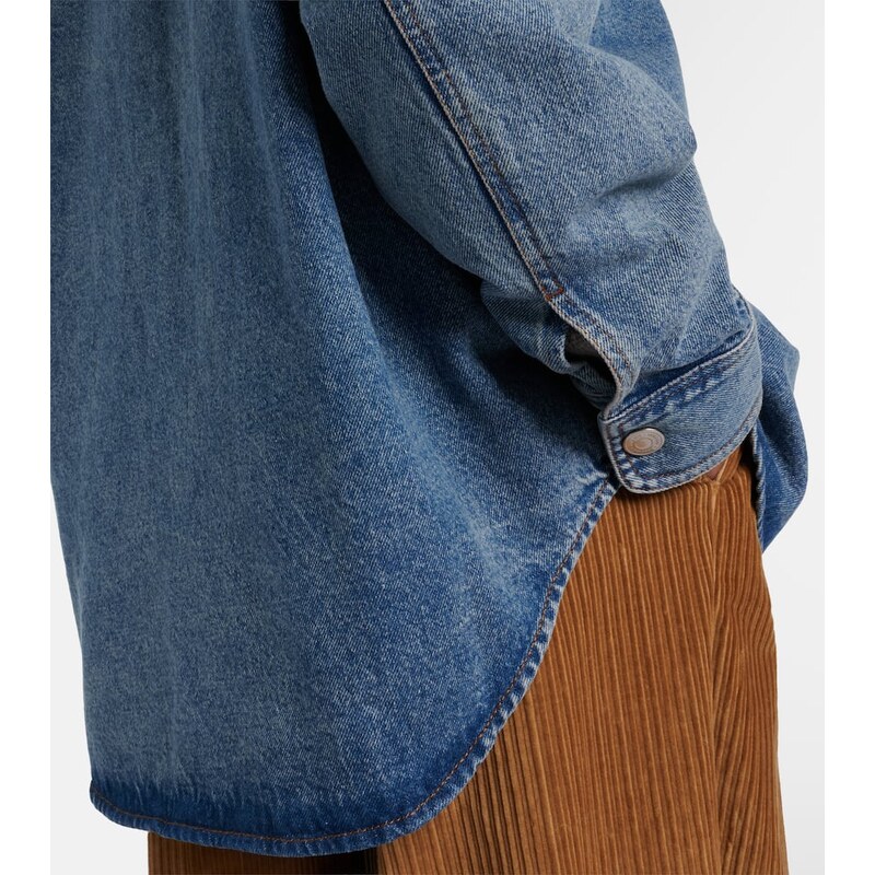 Ami Paris Ami de CÅur denim shirt