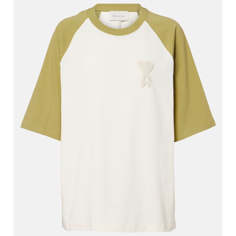 Ami Paris Ami De CÅur cotton jersey T-shirt