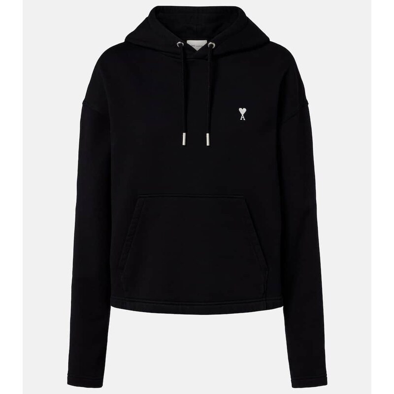 Ami Paris Ami de CÅur cotton jersey hoodie