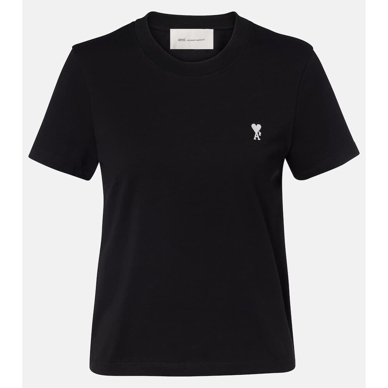 Ami Paris Ami de CÅur cotton jersey T-shirt