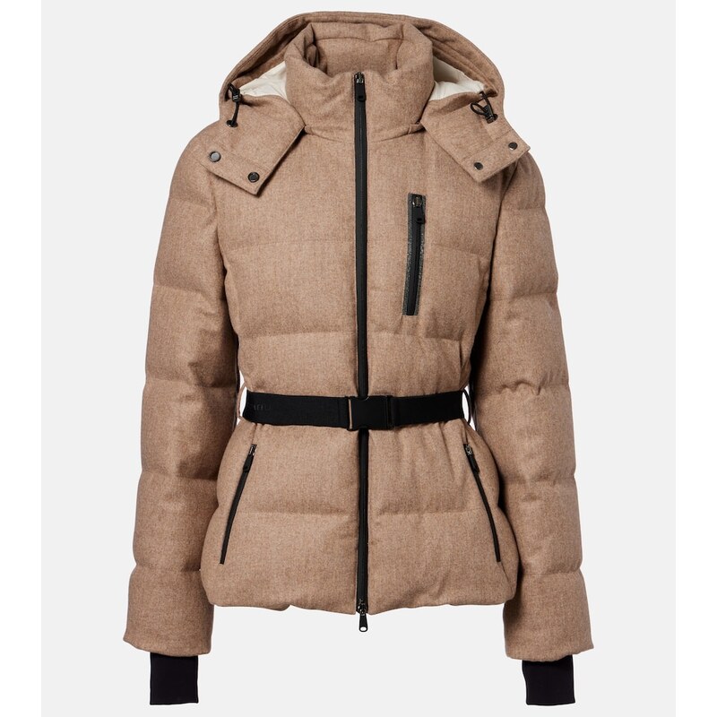 Brunello Cucinelli Virgin wool flannel down jacket