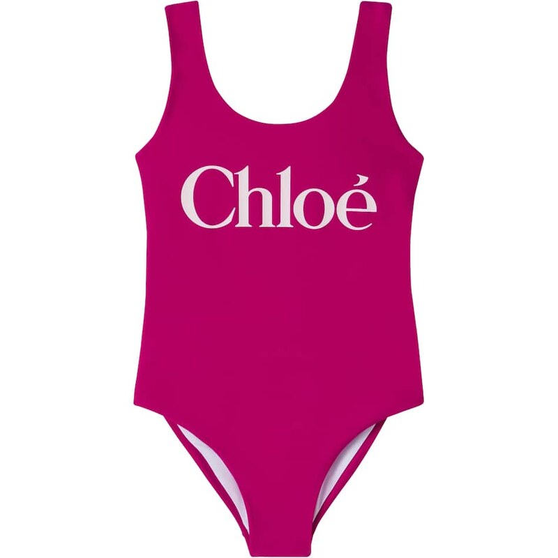 Chloe Kids ChloÃ Kids Logo swimsuit