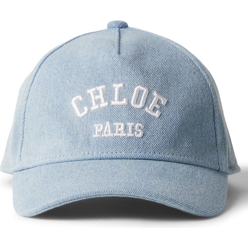 Chloe Kids ChloÃ Kids Logo denim baseball cap