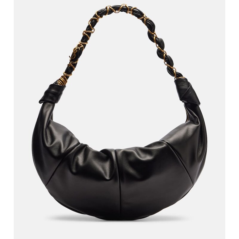 Saint Laurent Amalia Cassandre leather shoulder bag