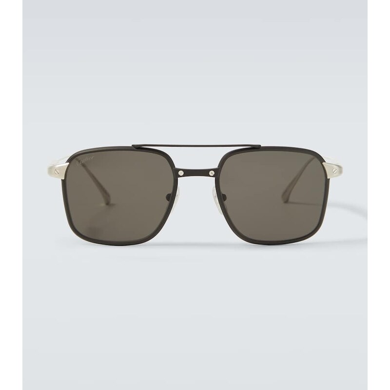 Cartier Eyewear Collection Santos De Cartier aviator sunglasses