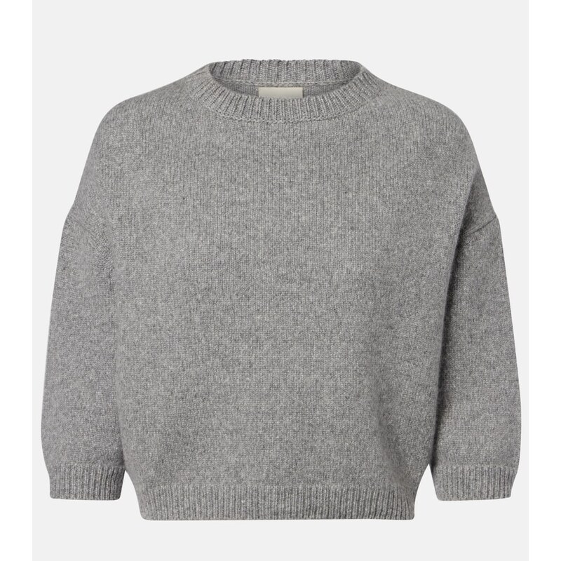 Khaite Sabina cropped cashmere sweater