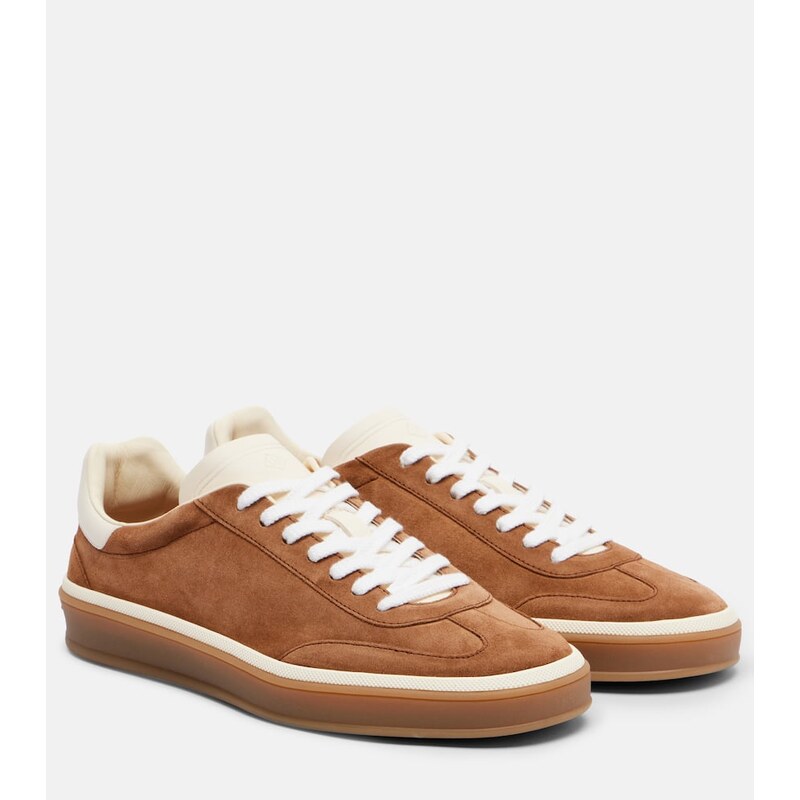 Loro Piana Tennis suede sneakers