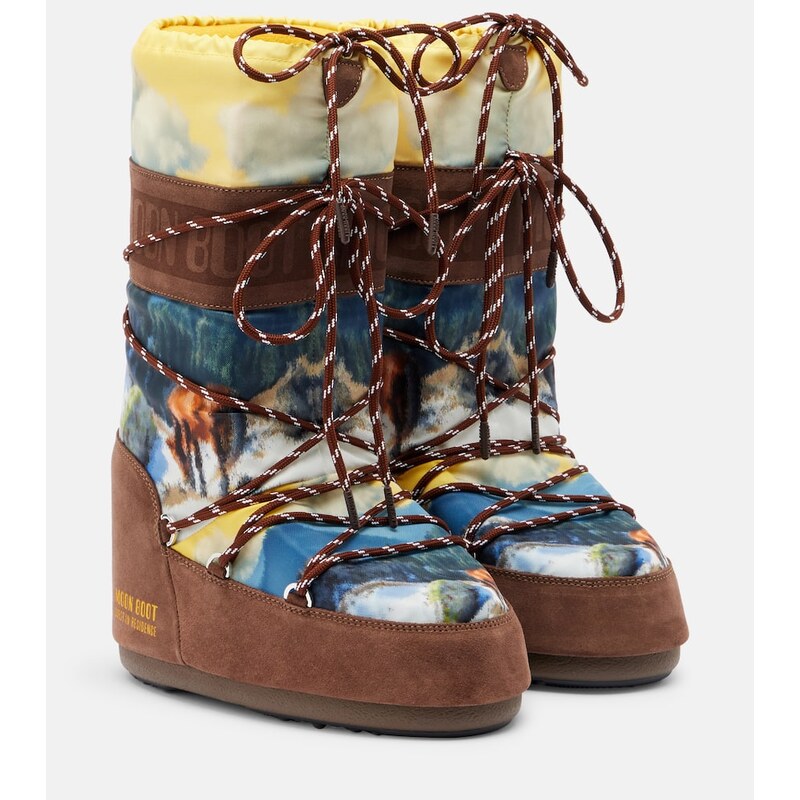 Moon Boot x Guest in Residence Icon High snow boots