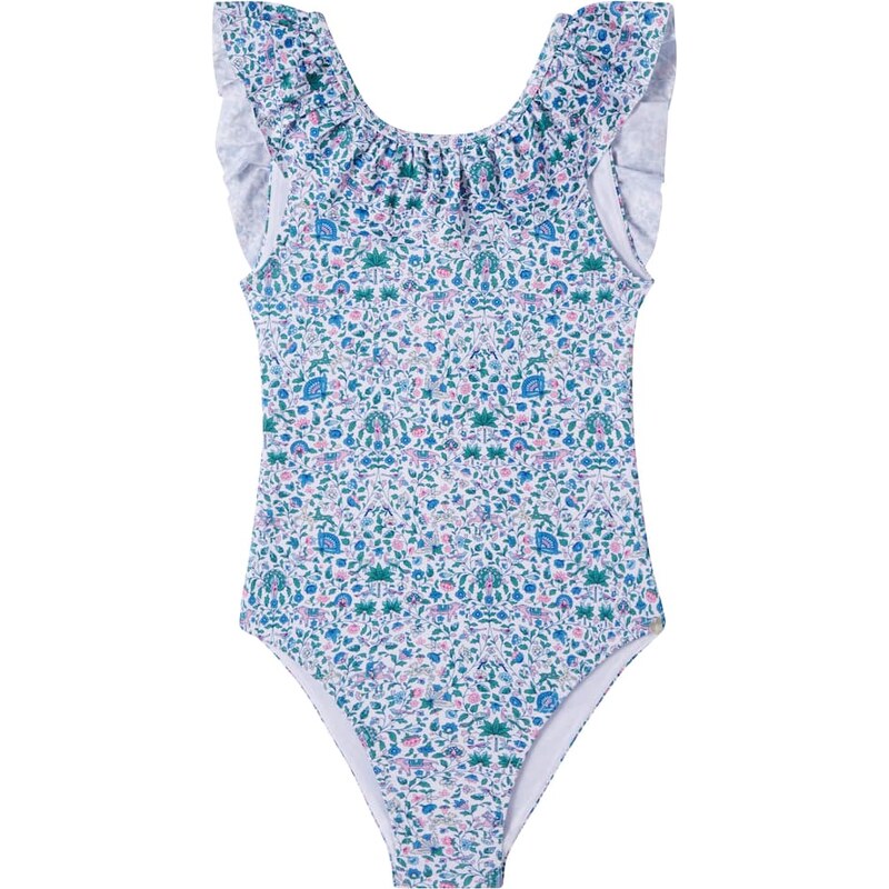 Tartine et Chocolat Printed ruffled swimsuit