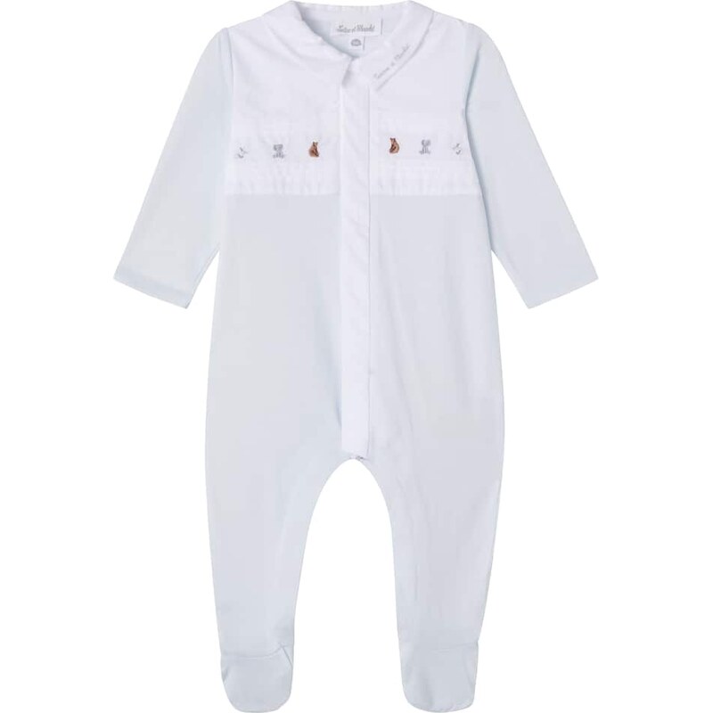 Tartine et Chocolat Baby embroidered cotton onesie