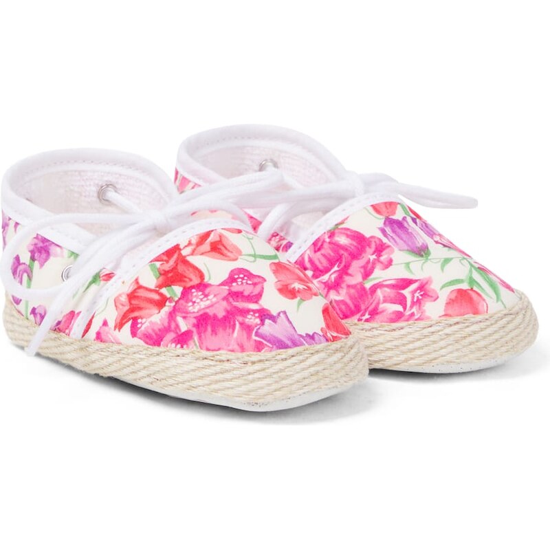 Tartine et Chocolat Baby floral espadrilles