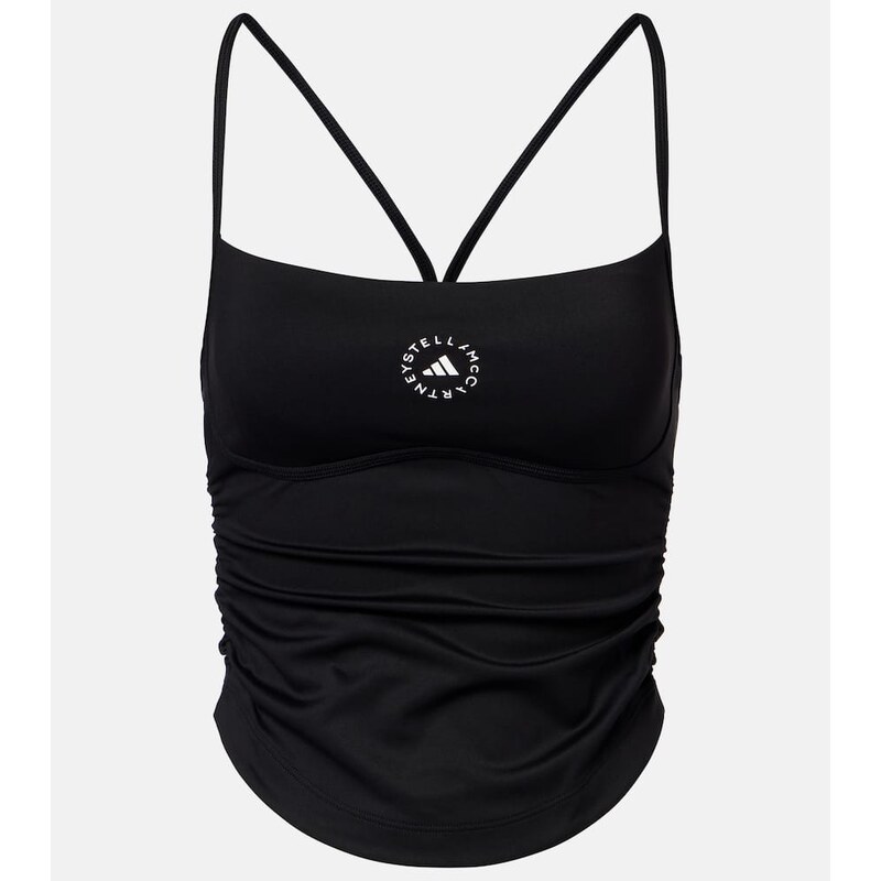 Adidas by Stella McCartney Logo jersey tank top