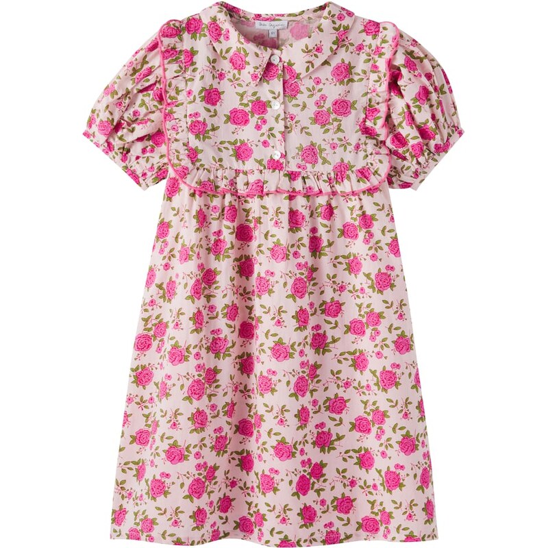 Bebe Organic Polina floral cotton dress