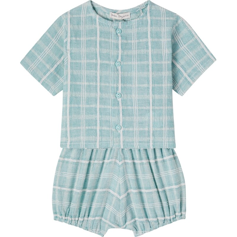 Bebe Organic Baby Mathias shirt and shorts set