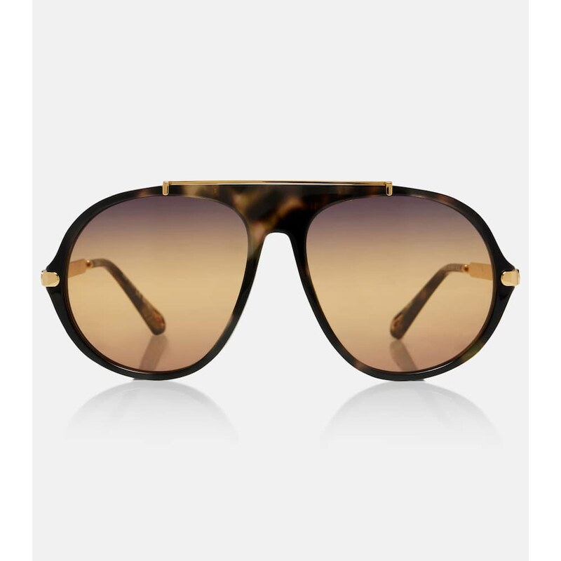 Chloé Aly Combi aviator sunglasses
