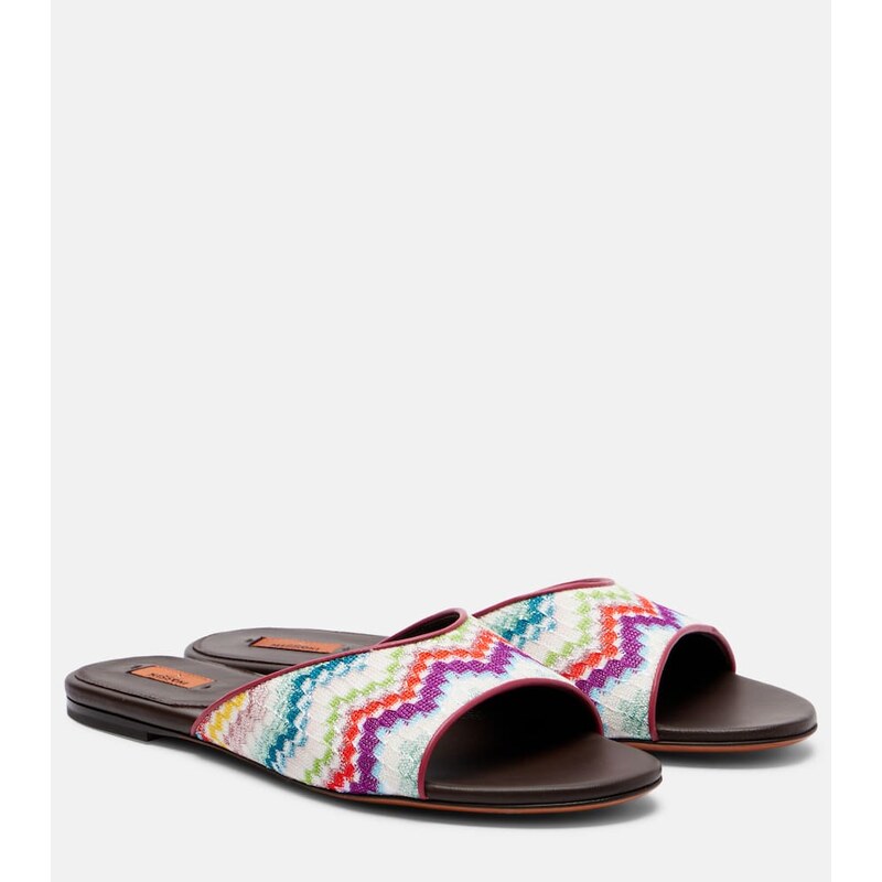 Missoni Liza Zigzag mules