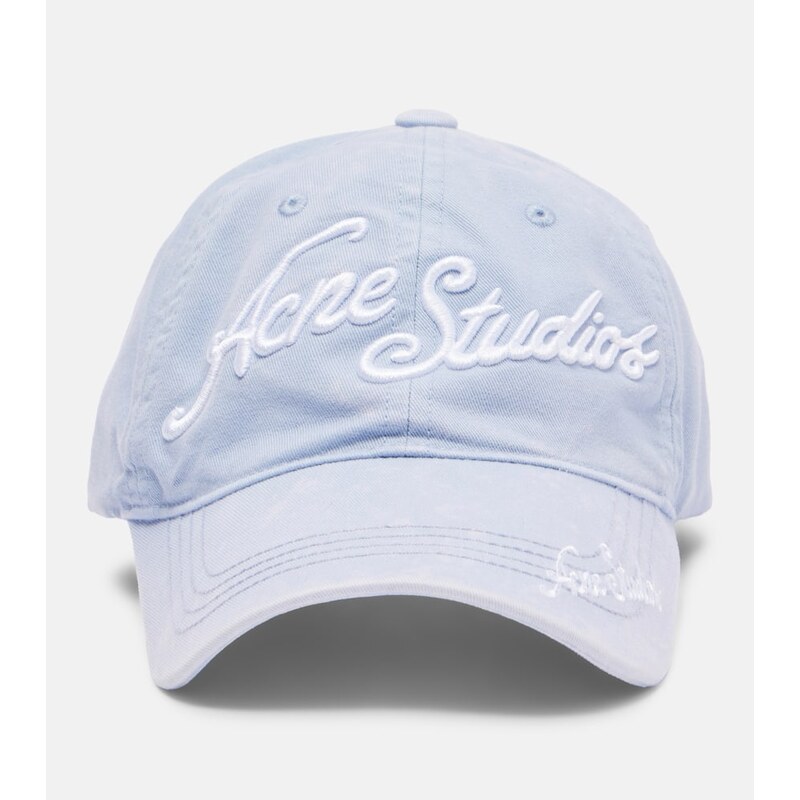 Acne Studios Logo denim baseball cap