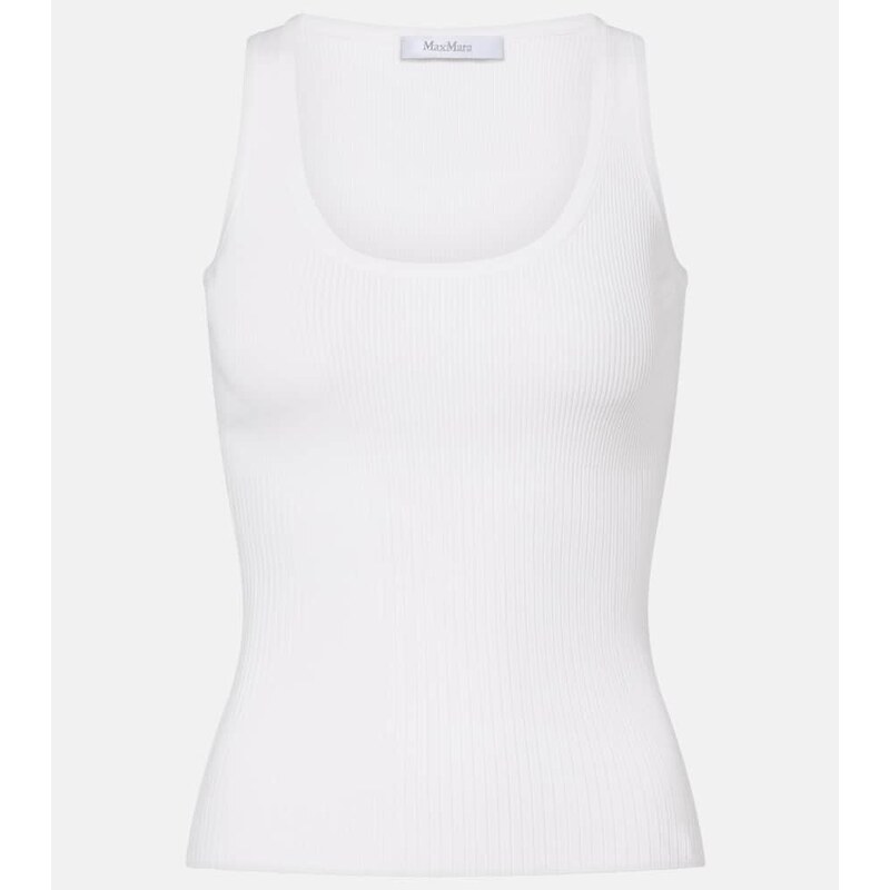 Max Mara Ribbed-knit tank top