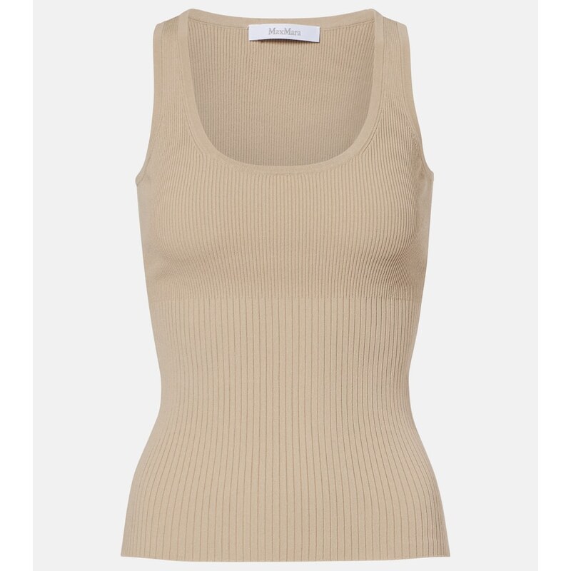 Max Mara Ribbed-knit tank top