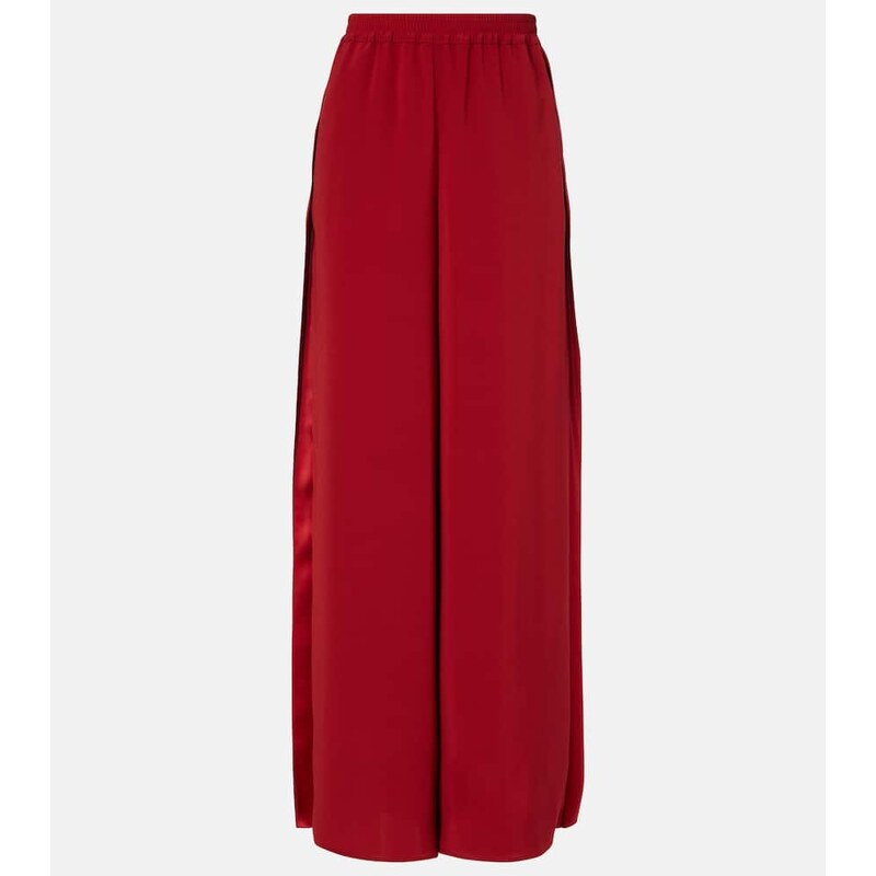 Max Mara CrÃªpe wide-leg pants