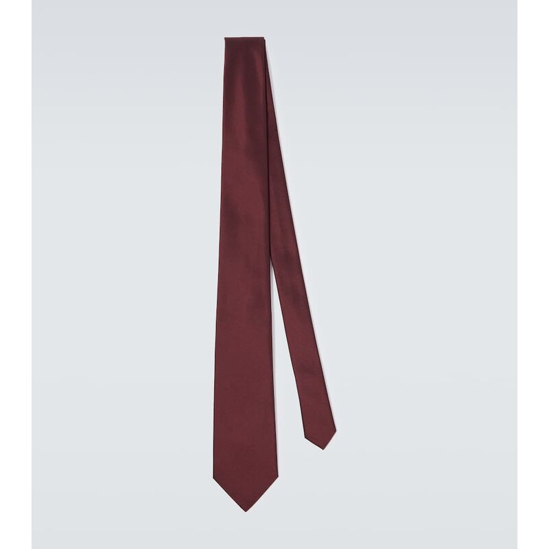 Saint Laurent Silk taffeta tie