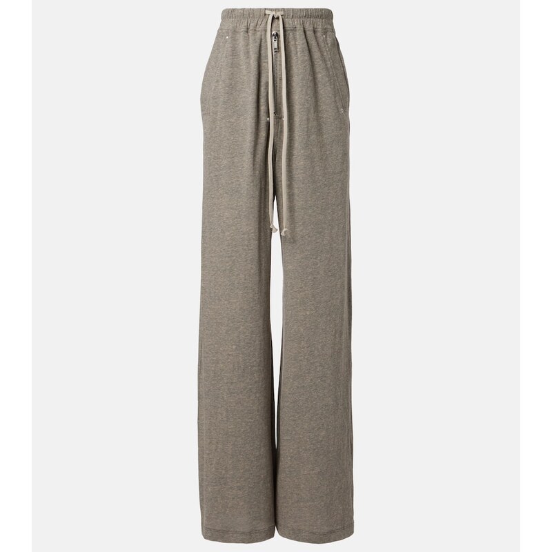 Rick Owens Cotton-blend jersey sweatpants
