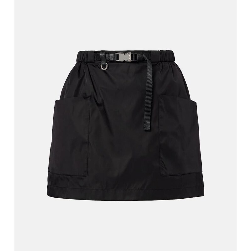 Prada Re-Nylon belted miniskirt