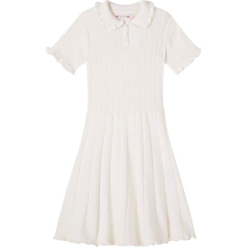 Bonpoint Lobelie cotton and cashmere dress