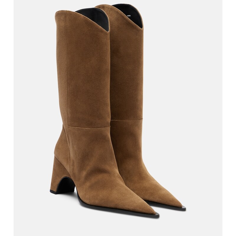 Coperni Cowboy suede knee-high boots
