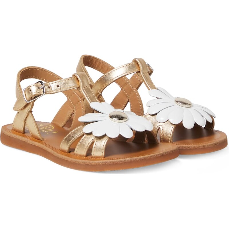 Pom dApi Plagette Big Flo leather sandals