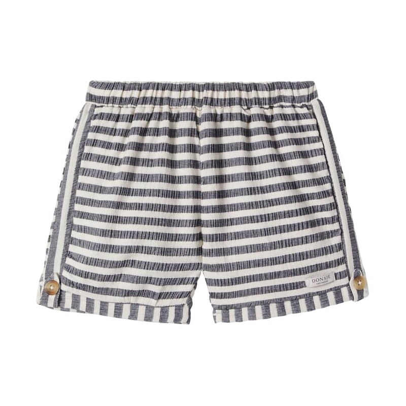 Donsje Kaatio striped cotton-blend shorts
