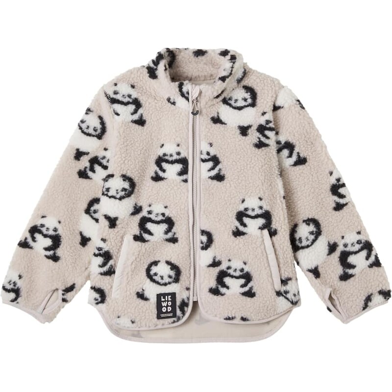 Liewood Nolan printed fleece jacket