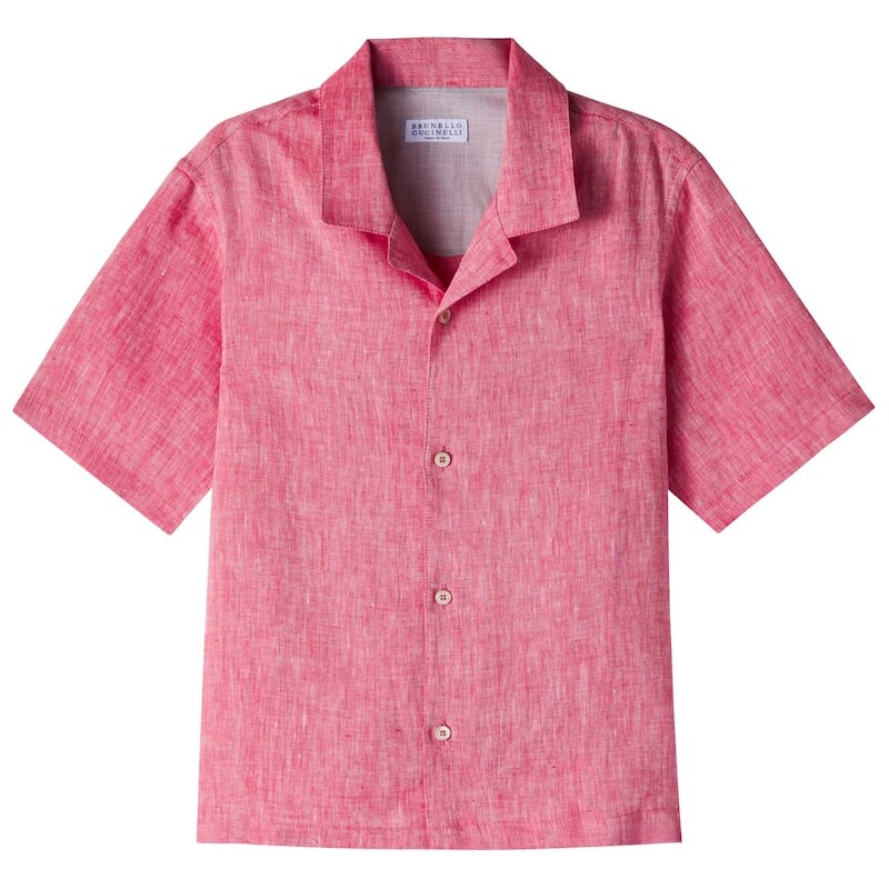 Brunello Cucinelli Kids Linen shirt