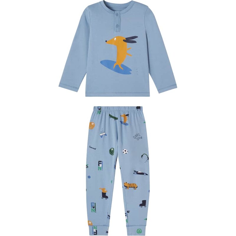 Liewood Wilhelm cotton-blend jersey pajamas
