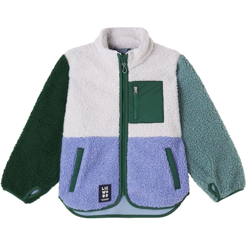 Liewood Nolan colorblocked fleece jacket