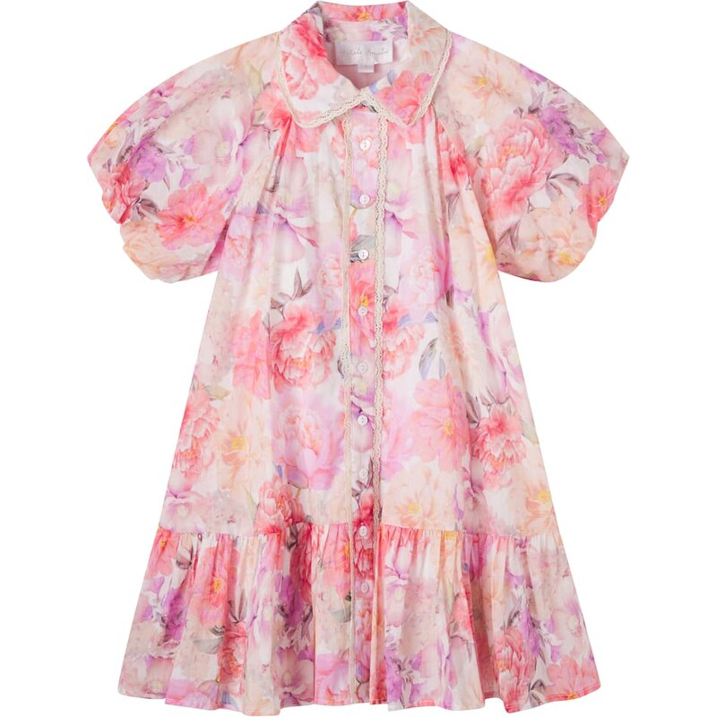 Petite Amalie Floral cotton shirt dress