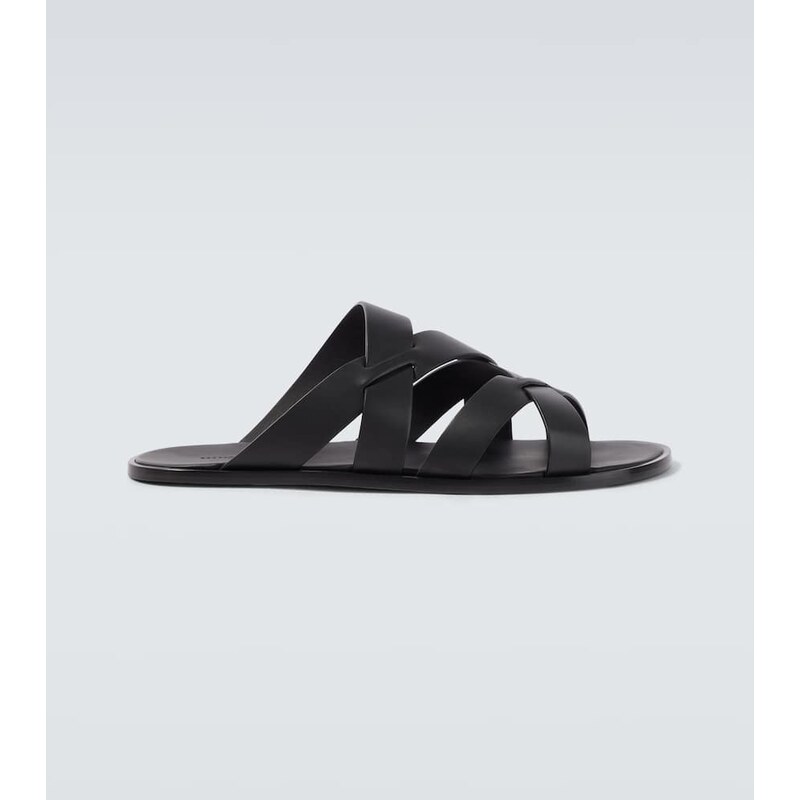 Manolo Blahnik Marvin leather sandals