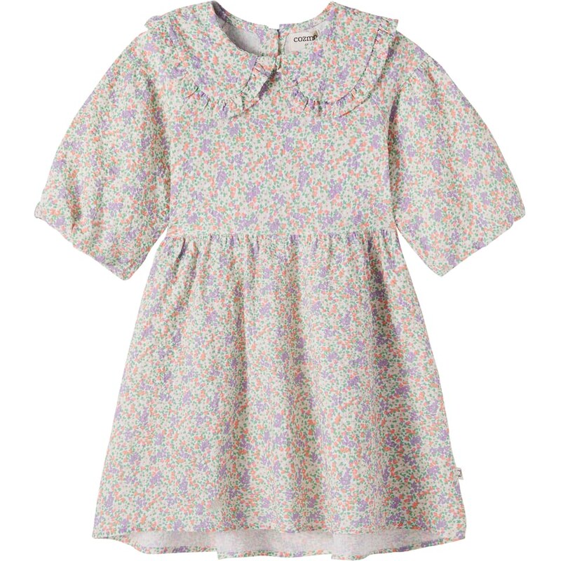 Cozmo Clove floral cotton dress