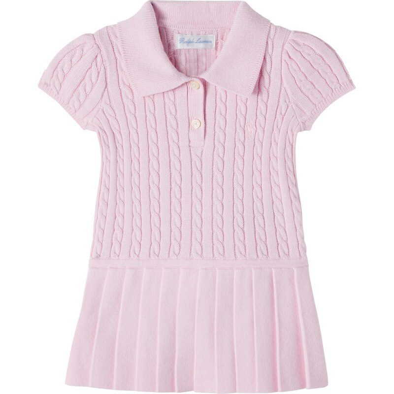 Polo Ralph Lauren Kids Baby cable-knit cotton dress