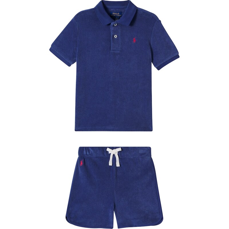 Polo Ralph Lauren Kids Terry polo shirt and shorts set