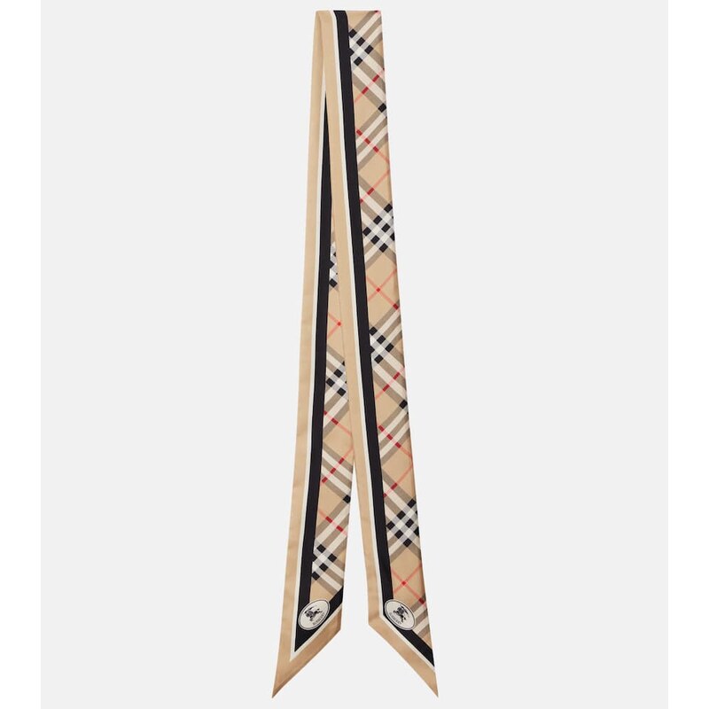Burberry Burberry Check silk scarf
