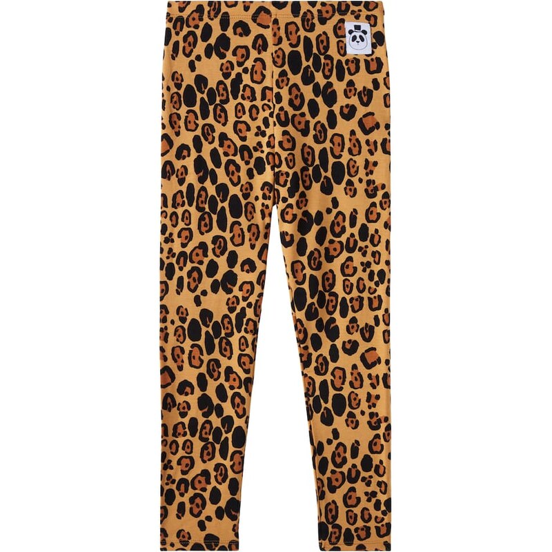 Mini Rodini Leopard-print jersey leggings