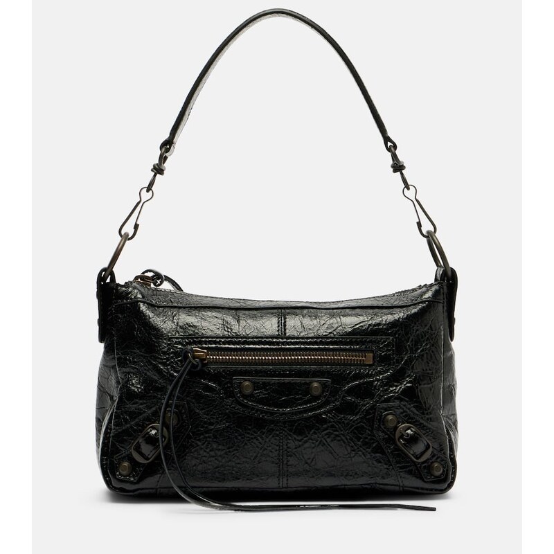 Balenciaga Le City Moto Mini leather shoulder bag