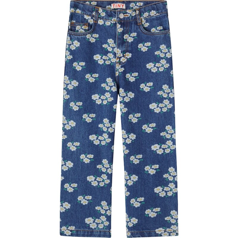 Tinycottons Blossoms floral jeans
