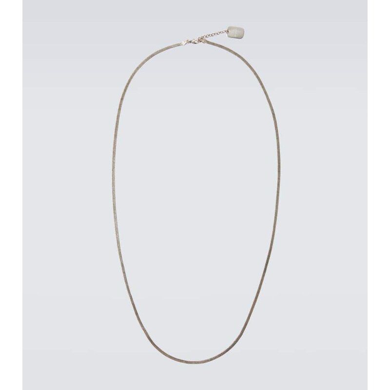Saint Laurent Engraved necklace